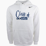 DANVILLE CHRISTIAN ACADEMY WARRIORS Nike Men's Club Pullover Fleece Hoodie Front Thumbnail