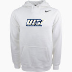 UIS Prairie Stars Sideline Store Nike Men's Club Pullover Fleece Hoodie Front Thumbnail