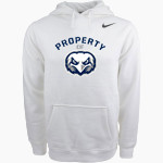 Legacy Eagles Nike Men's Club Pullover Fleece Hoodie Front Thumbnail