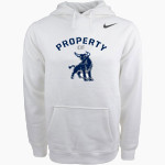 DOUGLAS FREEMAN HIGH SCHOOL Mavericks Nike Men's Club Pullover Fleece Hoodie Front Thumbnail