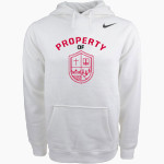 Valley Christian Vikings Nike Men's Club Pullover Fleece Hoodie Front Thumbnail