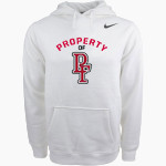 Pope Francis Cardinals Nike Men's Club Pullover Fleece Hoodie Front Thumbnail