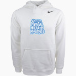 Believe In You Nike Men's Club Pullover Fleece Hoodie Front Thumbnail