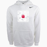 West Oso Bears <span class="pdp-name-mascot">West Oso Bears</span> Nike Men's Club Pullover Fleece Hoodie Front Thumbnail