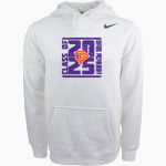 OXFORD PREPARATORY GRIFFINS <span class="pdp-name-mascot">OXFORD PREPRATORY ACADEMY GRIFFINS</span> Nike Men's Club Pullover Fleece Hoodie Front Thumbnail