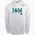 ORANGE COVE HIGH SCHOOL TITANS Nike Men's Club Pullover Fleece Hoodie Front Thumbnail