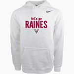 RAINES HIGH SCHOOL VIKINGS <span class="pdp-name-mascot">RAINES VIKINGS</span> Nike Men's Club Pullover Fleece Hoodie Front Thumbnail