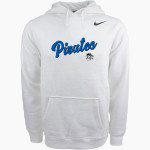 Wheatland High School Pirates Nike Men's Club Pullover Fleece Hoodie Front Thumbnail