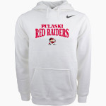 Pulaski Red Raiders Nike Men's Club Pullover Fleece Hoodie Front Thumbnail