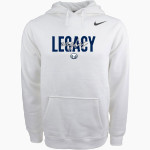 Legacy Eagles Nike Men's Club Pullover Fleece Hoodie Front Thumbnail