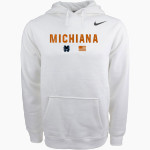 Michiana Scrappers Nike Men's Club Pullover Fleece Hoodie Front Thumbnail