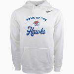 Riverton Hawks Nike Men's Club Pullover Fleece Hoodie Front Thumbnail