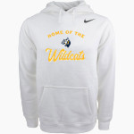 Oxford Wildcats Nike Men's Club Pullover Fleece Hoodie Front Thumbnail