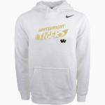 WHITEWRIGHT HIGH SCHOOL TIGERS <span class="pdp-name-mascot">WHITEWRIGHT TIGERS</span> Nike Men's Club Pullover Fleece Hoodie Front Thumbnail