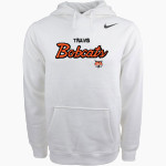 Travis Bobcats Nike Men's Club Pullover Fleece Hoodie Front Thumbnail