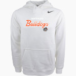 WATERLOO HIGH SCHOOL BULLDOGS <span class="pdp-name-mascot">WATERLOO BULLDOGS</span> Nike Men's Club Pullover Fleece Hoodie Front Thumbnail