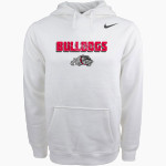 Boscobel Bulldogs Nike Men's Club Pullover Fleece Hoodie Front Thumbnail