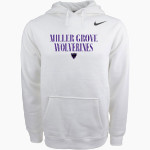 MILLER GROVE HIGH SCHOOL WOLVERINES <span class="pdp-name-mascot">MILLER GROVE WOLVERINES</span> Nike Men's Club Pullover Fleece Hoodie Front Thumbnail