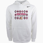 Creekside Seminoles Nike Men's Club Pullover Fleece Hoodie Front Thumbnail