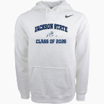 Jackson State Tigers <span class="pdp-name-mascot">Jackson State Tigers</span> Nike Men's Club Pullover Fleece Hoodie Front Thumbnail