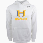 Headland Rams <span class="pdp-name-mascot">Headland Rams</span> Nike Men's Club Pullover Fleece Hoodie Front Thumbnail