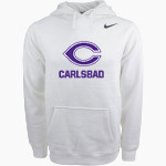 Carlsbad Lancers <span class="pdp-name-mascot">Carlsbad Lancers</span> Nike Men's Club Pullover Fleece Hoodie Front Thumbnail