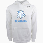 RIVERSIDE HIGH SCHOOL CYCLONES <span class="pdp-name-mascot">RIVERSIDE CYCLONES</span> Nike Men's Club Pullover Fleece Hoodie Front Thumbnail