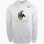 DOS PUEBLOS HIGH SCHOOL CHARGERS <span class="pdp-name-mascot">DOS PUEBLOS CHARGERS</span> Nike Men's Club Pullover Fleece Hoodie Front Thumbnail