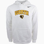 Worth Rams Nike Men's Club Pullover Fleece Hoodie Front Thumbnail