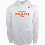 LOS GATOS HIGH SCHOOL WILDCATS <span class="pdp-name-mascot">LOS GATOS WILDCATS</span> Nike Men's Club Pullover Fleece Hoodie Front Thumbnail