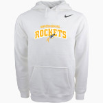Broughal Rockets <span class="pdp-name-mascot">Broughal Rockets</span> Nike Men's Club Pullover Fleece Hoodie Front Thumbnail