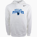 Wheatland High School Pirates Nike Men's Club Pullover Fleece Hoodie Front Thumbnail