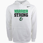 West Lutheran Warriors Nike Men's Club Pullover Fleece Hoodie Front Thumbnail