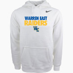 WARREN EAST HIGH SCHOOL RAIDERS Nike Men's Club Pullover Fleece Hoodie Front Thumbnail