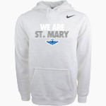 St. Mary Angels Nike Men's Club Pullover Fleece Hoodie Front Thumbnail