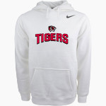 Belle Plaine Tigers Nike Men's Club Pullover Fleece Hoodie Front Thumbnail