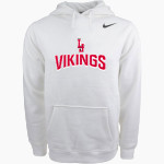 La Jolla Vikings <span class="pdp-name-mascot">La Jolla Vikings</span> Nike Men's Club Pullover Fleece Hoodie Front Thumbnail