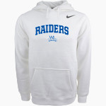 WEST LAURENS HIGH SCHOOL RAIDERS <span class="pdp-name-mascot">WEST LAURENS RAIDERS</span> Nike Men's Club Pullover Fleece Hoodie Front Thumbnail