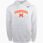McHENRY COMM HIGH SCHOOL WARRIORS <span class="pdp-name-mascot">McHENRY WARRIORS</span> Nike Men's Club Pullover Fleece Hoodie Front Thumbnail