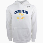 Cape Fear Colts <span class="pdp-name-mascot">Cape Fear Colts</span> Nike Men's Club Pullover Fleece Hoodie Front Thumbnail