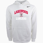 LAKEWOOD HIGH SCHOOL LANCERS <span class="pdp-name-mascot">LAKEWOOD LANCERS</span> Nike Men's Club Pullover Fleece Hoodie Front Thumbnail