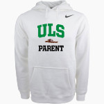 ULS Jr. Bows Nike Men's Club Pullover Fleece Hoodie Front Thumbnail