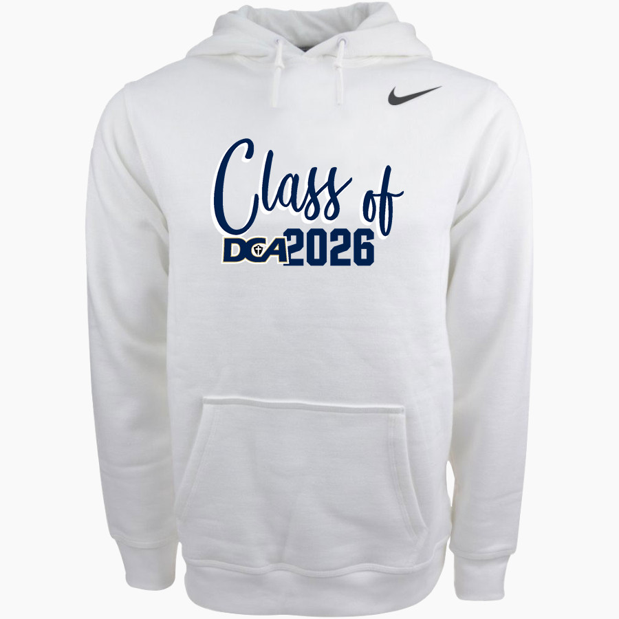 DANVILLE CHRISTIAN ACADEMY WARRIORS Nike Men's Club Pullover Fleece Hoodie