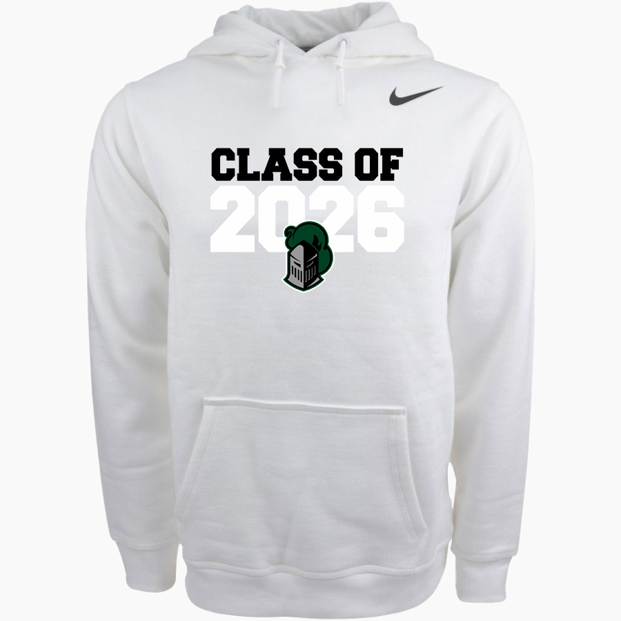 Franklin Classical School Knights Online Store Nike Men's Club Pullover Fleece Hoodie