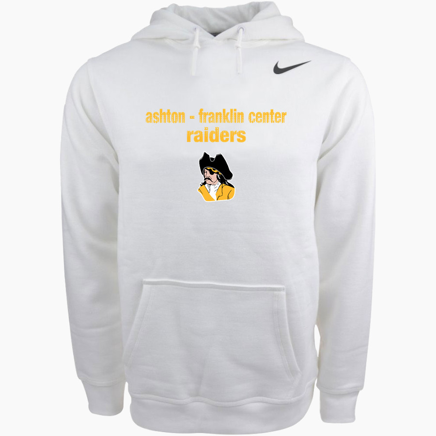 ASHTON-FRANKLIN CENTER H S RAIDERS Nike Men's Club Pullover Fleece Hoodie