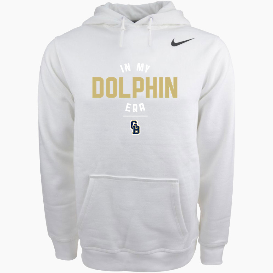 GULF BREEZE HIGH SCHOOL DOLPHINS Nike Men's Club Pullover Fleece Hoodie