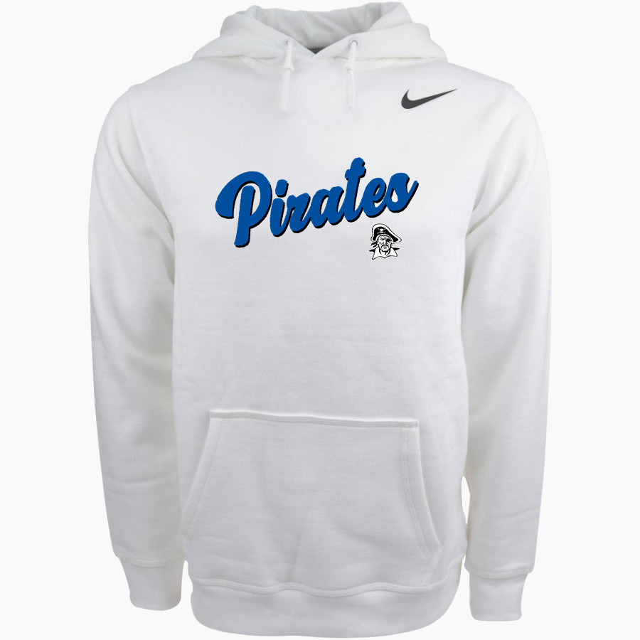 Wheatland High School Pirates Nike Men's Club Pullover Fleece Hoodie