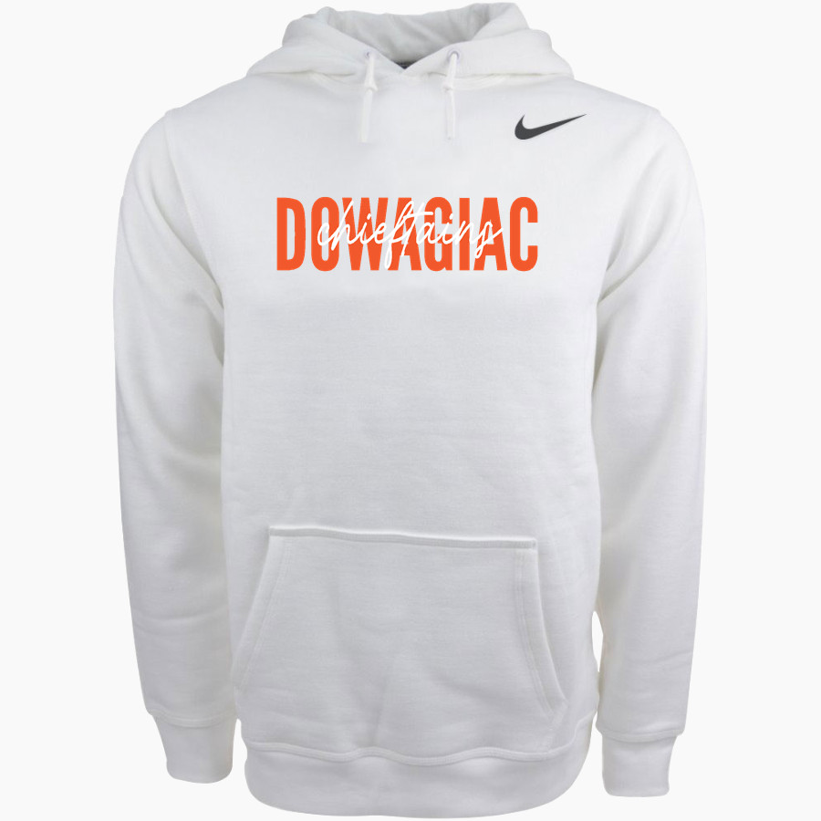 Dowagiac Chieftains <span class="pdp-name-mascot">Dowagiac Chieftains</span> Nike Men's Club Pullover Fleece Hoodie
