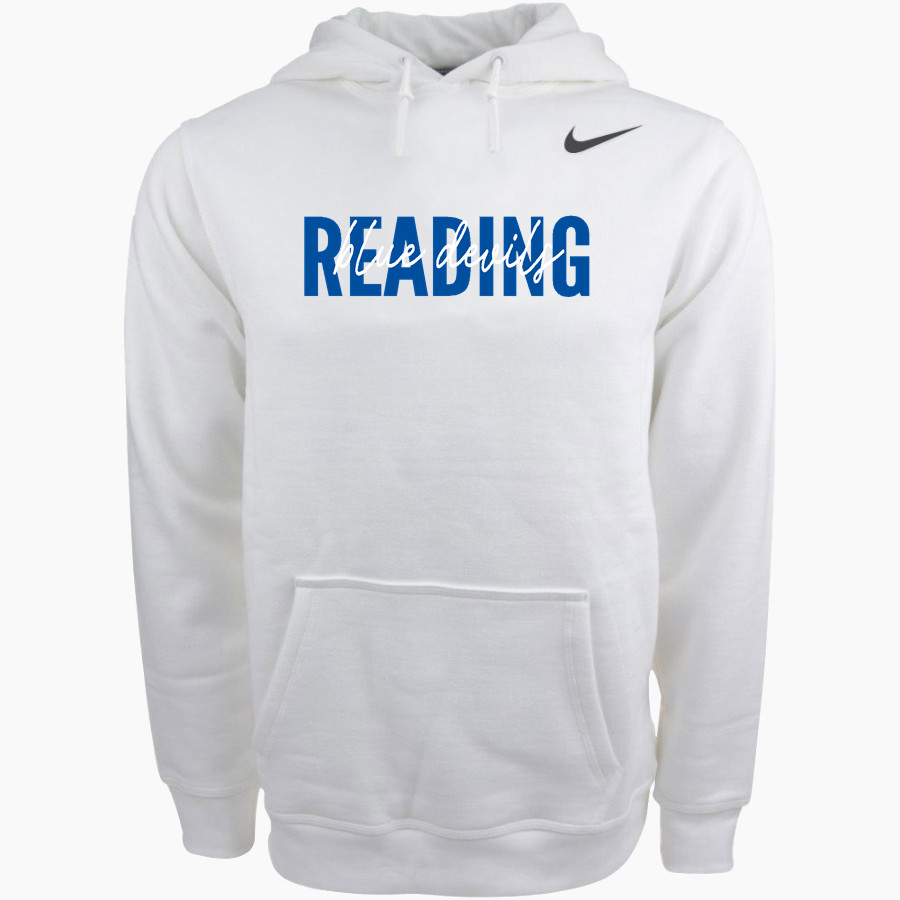 READING SENIOR HIGH SCHOOL BLUE DEVILS <span class="pdp-name-mascot">READING BLUE DEVILS</span> Nike Men's Club Pullover Fleece Hoodie