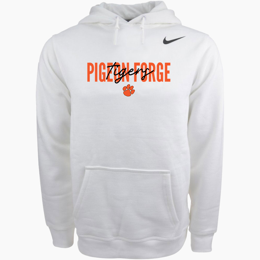 PIGEON FORGE HIGH SCHOOL TIGERS Nike Men's Club Pullover Fleece Hoodie